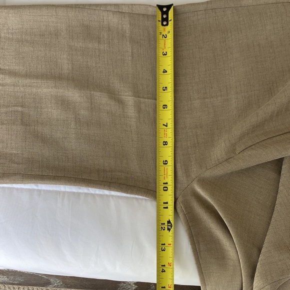 Beige Wide Leg Pants - Picture 11 of 12